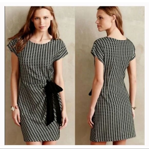 Anthropologie Dresses & Skirts - Anthropologie Saturday Sunday Isabel Bow tie midi dress size XS preowned